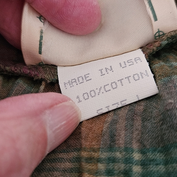 Plaid Multicolor Madras Maxi Skirt, By Bonnie Strauss, Size LG, - Picture 4 of 4